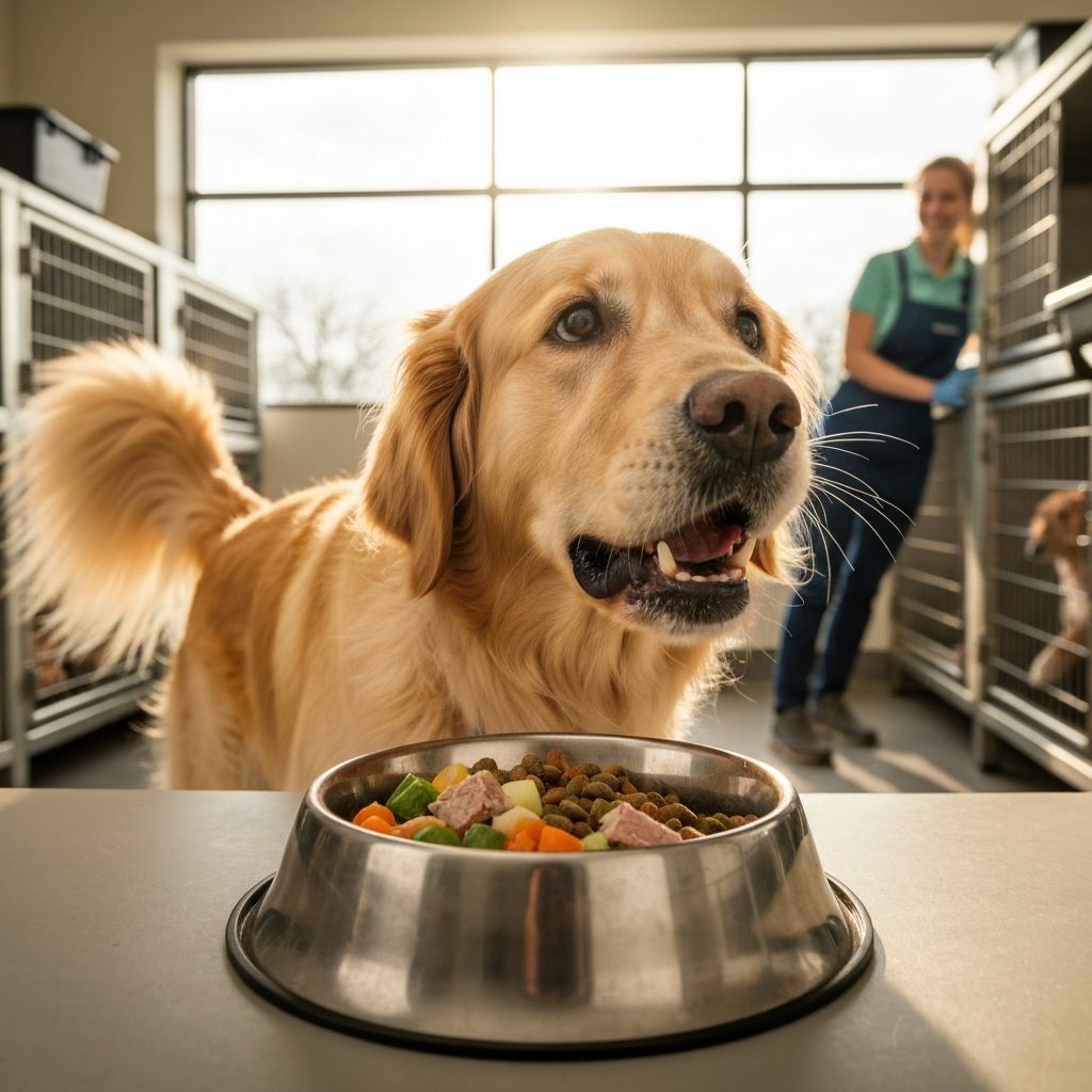 Animales recibiendo atención